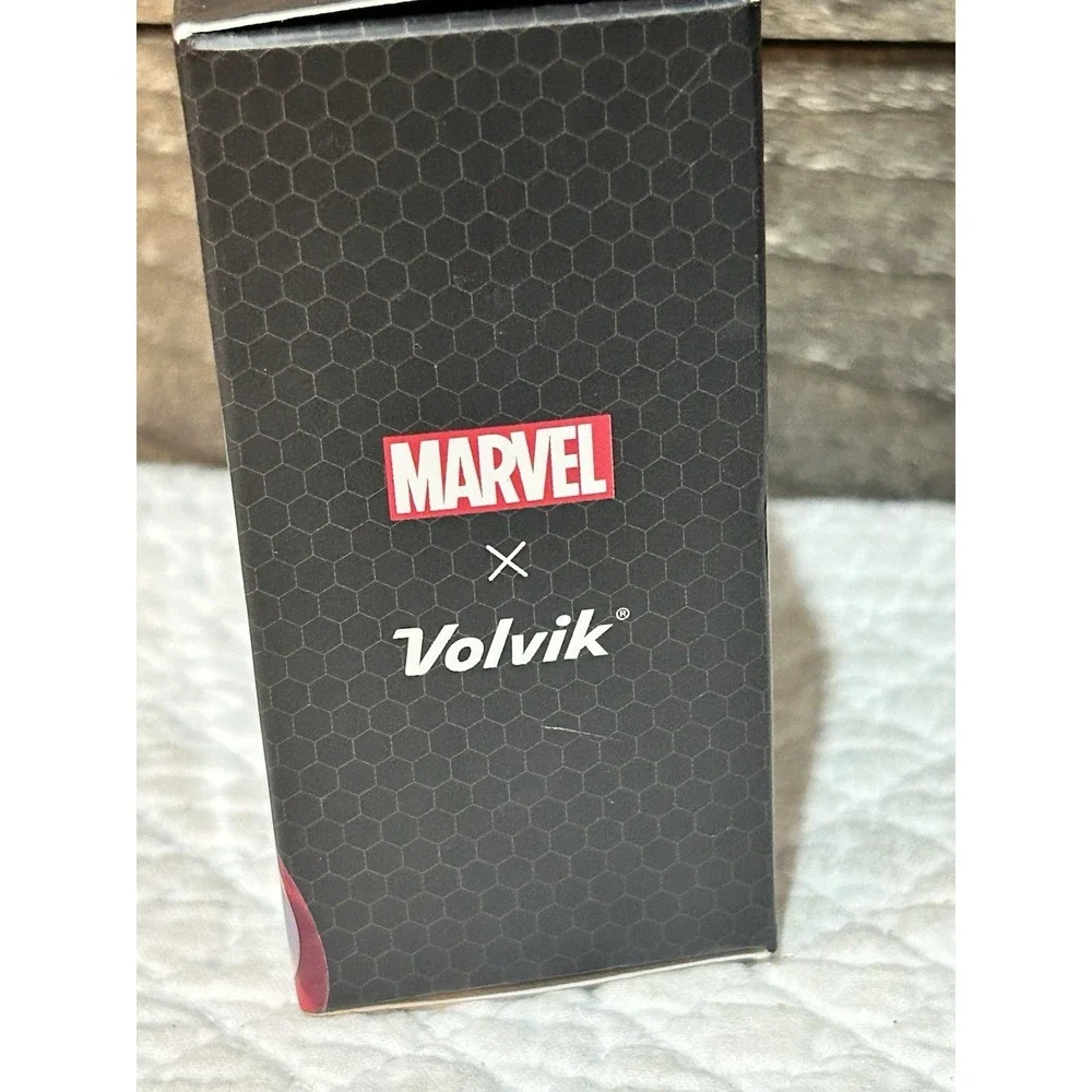 Volvik Vivid Marvel X Golf‎ Balls (Captain America, 4pk) NEW